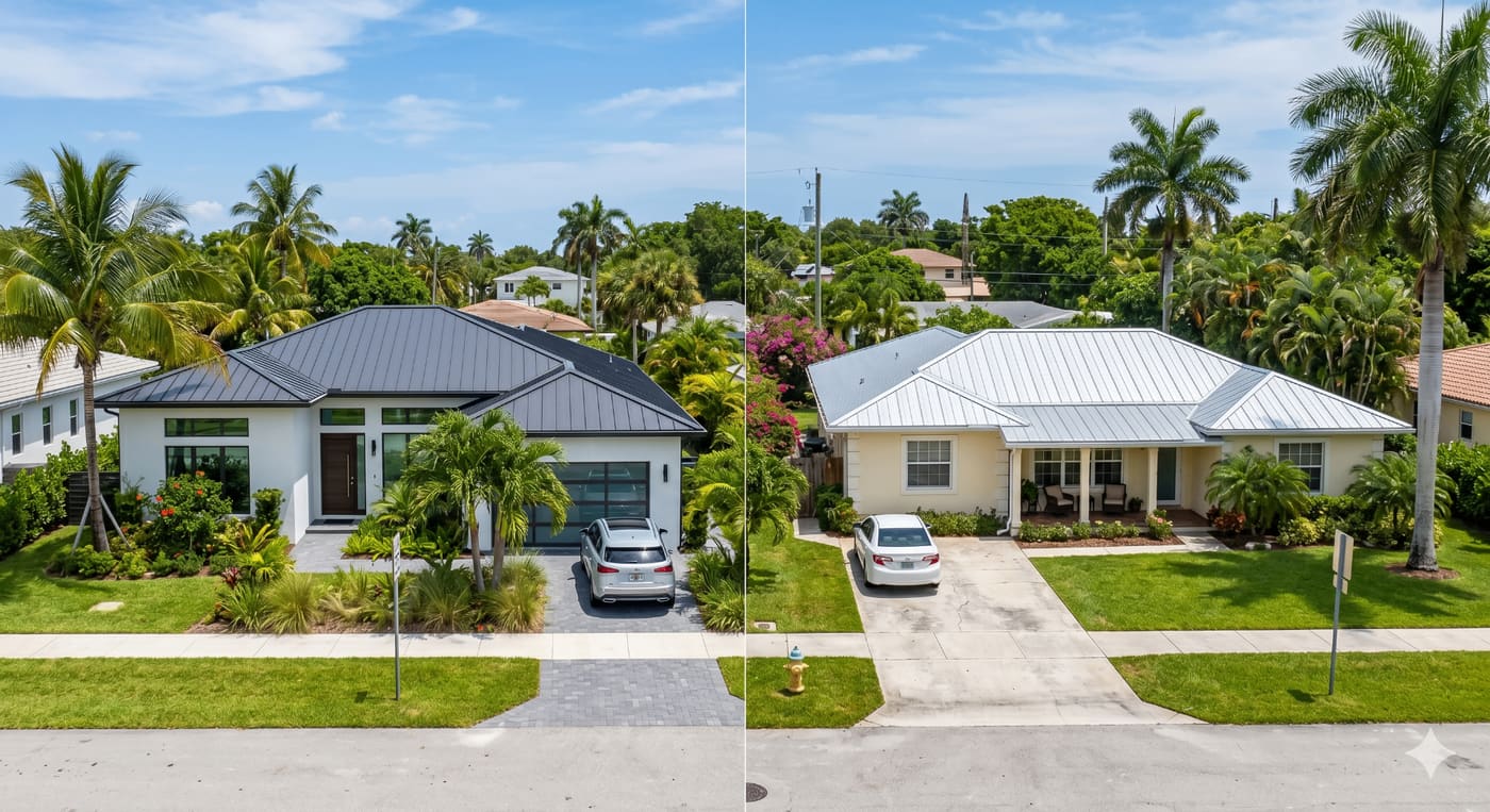 Standing Seam vs 5V Crimp Metal Roof: Which Is Better in Florida?
